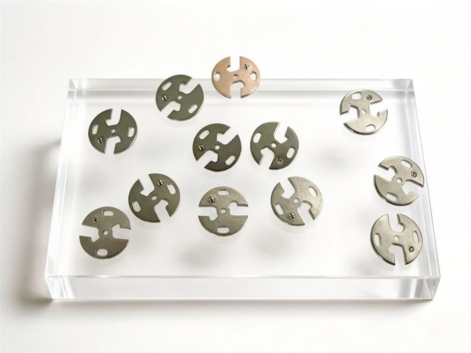 Metal Stamping Nickel-Plated Buckle Terminal2